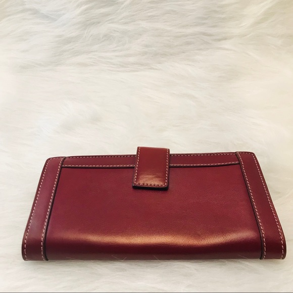 GUCCI Leather Bifold Maroon Wallet - Picture 2 of 7